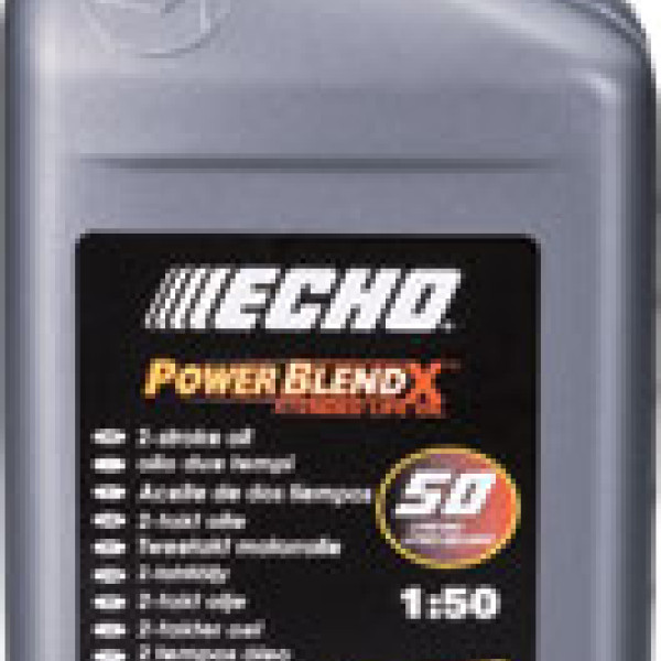 Моторна олива синтетична для бензопили і мотокоси. Echo Power Blend
